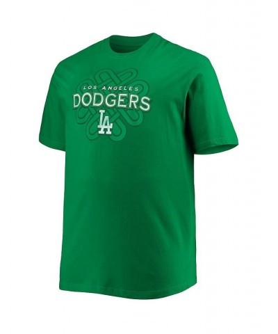 Men's Kelly Green Los Angeles Dodgers Big and Tall Celtic T-shirt $17.22 T-Shirts