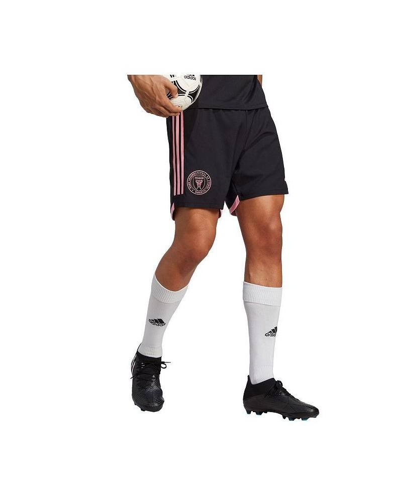 Men's Black Inter Miami CF AEROREADY Authentic Shorts $37.79 Shorts