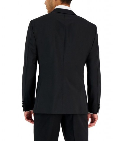 Hugo Boss Men's Modern-Fit Super Flex Stretch Tuxedo Jackets Black $176.75 Suits