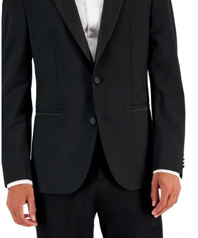 Hugo Boss Men's Modern-Fit Super Flex Stretch Tuxedo Jackets Black $176.75 Suits