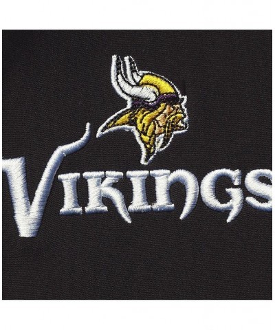 Men's Charcoal Minnesota Vikings Big and Tall Archer Softshell Full-Zip Vest $43.19 Jackets