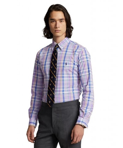 Men's Classic-Fit Stretch Poplin Shirt PD03 $40.50 Shirts