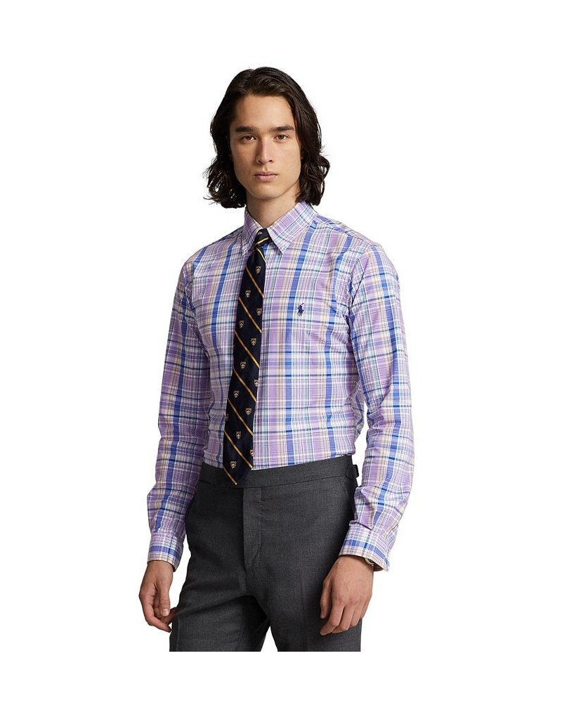 Men's Classic-Fit Stretch Poplin Shirt PD03 $40.50 Shirts