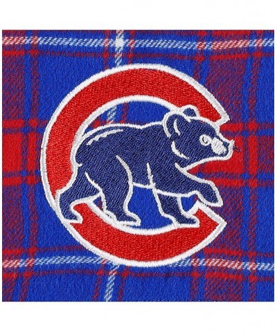 Men's Royal, Red Chicago Cubs Ledger Flannel Boxers $20.99 Underwear