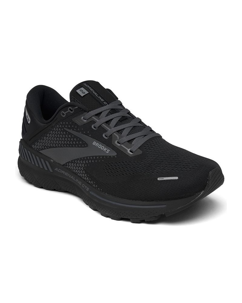 Men's Adrenaline GTS 22 Running Sneakers Black, Ebony $64.50 Shoes