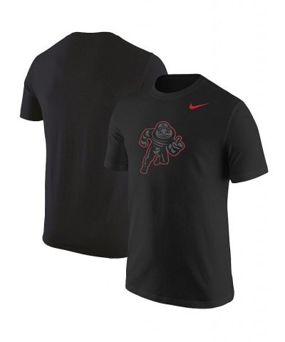 Men's Black Ohio State Buckeyes Mascot Logo Color Pop T-shirt $23.39 T-Shirts