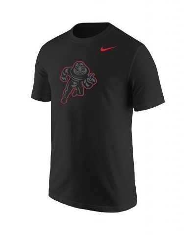 Men's Black Ohio State Buckeyes Mascot Logo Color Pop T-shirt $23.39 T-Shirts