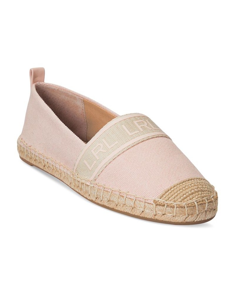 Women's Caylee III Espadrille Flats Pink $47.00 Shoes