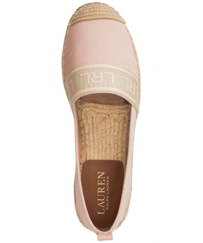 Women's Caylee III Espadrille Flats Pink $47.00 Shoes