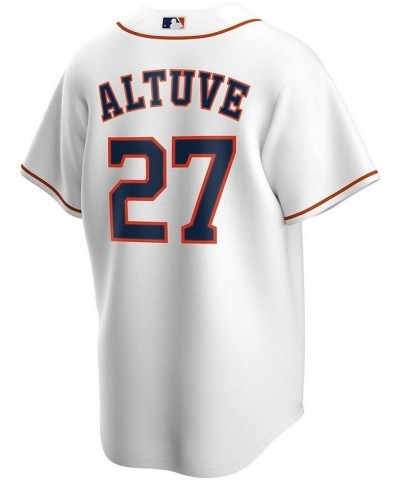 Men's Jose Altuve White Houston Astros Home Replica Player Name Jersey $58.00 Jersey