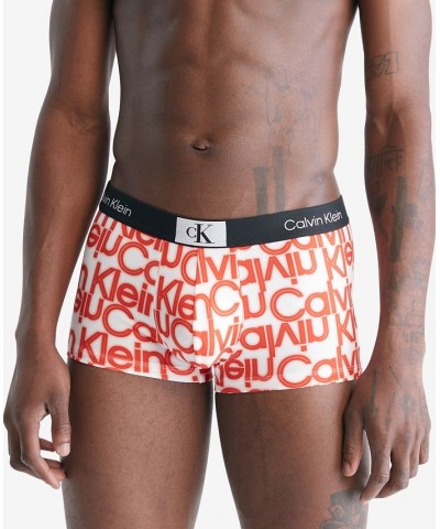 Men's 1996 Micro Low Rise Trunks Orange $12.93 Underwear