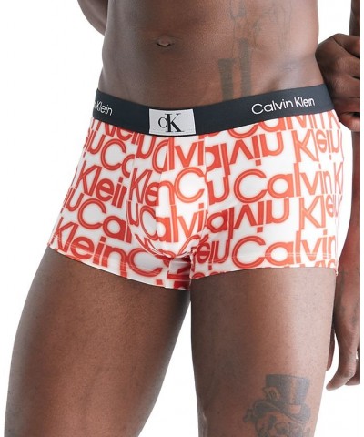 Men's 1996 Micro Low Rise Trunks Orange $12.93 Underwear