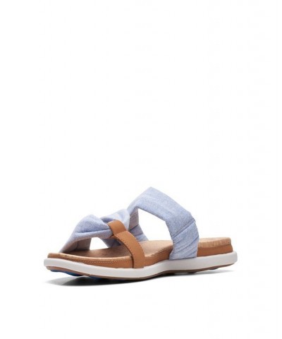 Women's Cloudsteppers Eliza Skip Sandal Blue $42.50 Shoes