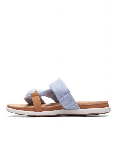 Women's Cloudsteppers Eliza Skip Sandal Blue $42.50 Shoes