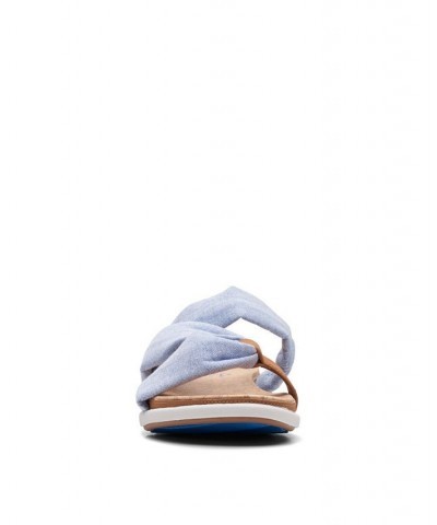 Women's Cloudsteppers Eliza Skip Sandal Blue $42.50 Shoes