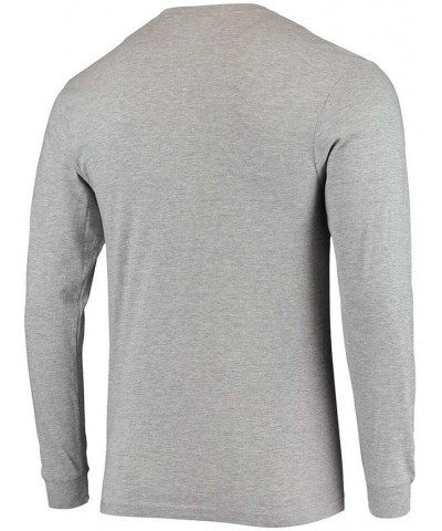 Men's Heathered Gray Cleveland Browns Halftime Long Sleeve T-shirt $25.85 T-Shirts