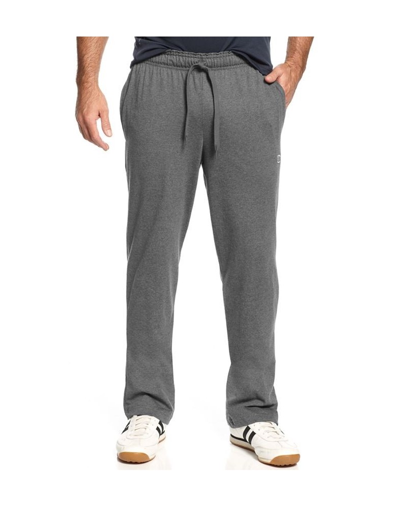 Men's Jersey Open-Bottom Pants Granite $14.86 Pants