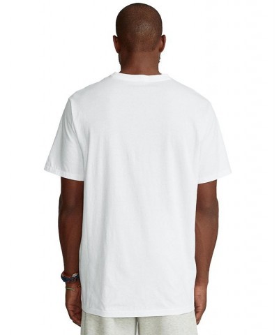 Men's Big & Tall Classic Fit V-Neck T-Shirt White $27.30 T-Shirts