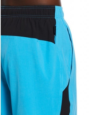 Men's Contend Water-Repellent Colorblocked 9" Swim Trunks PD07 $24.20 Swimsuits