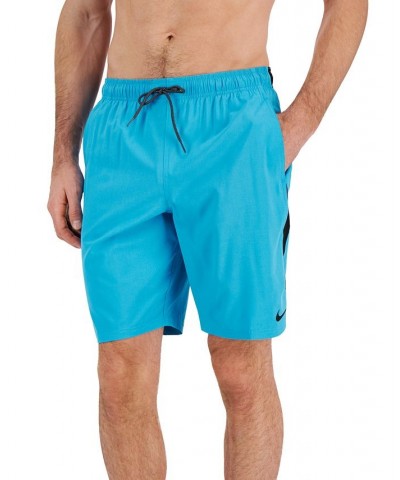 Men's Contend Water-Repellent Colorblocked 9" Swim Trunks PD07 $24.20 Swimsuits