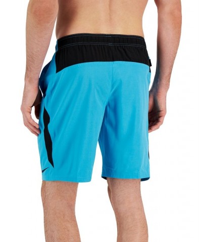 Men's Contend Water-Repellent Colorblocked 9" Swim Trunks PD07 $24.20 Swimsuits