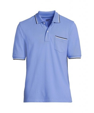 Men's Short Sleeve Comfort-First Mesh Polo Shirt With Pocket PD09 $30.22 Polo Shirts