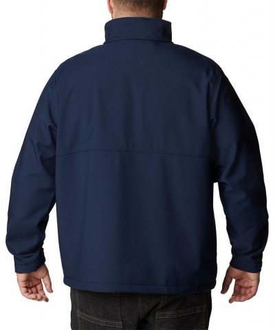 Men's Big & Tall Ascender Softshell Jacket Collegiate Navy $43.20 Jackets