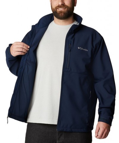 Men's Big & Tall Ascender Softshell Jacket Collegiate Navy $43.20 Jackets