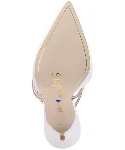 Women's Weyemia Pointed-Toe Pumps White $57.60 Shoes