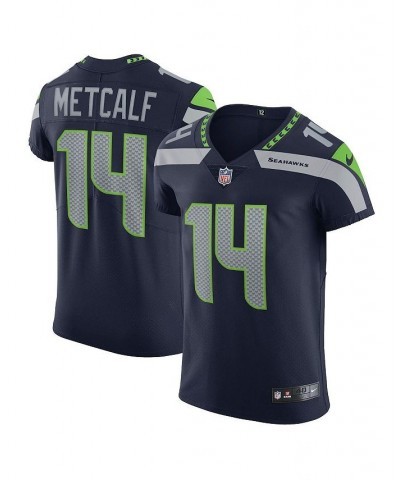 Men's Dk Metcalf College Navy Seattle Seahawks Vapor Elite Player Jersey $101.79 Jersey