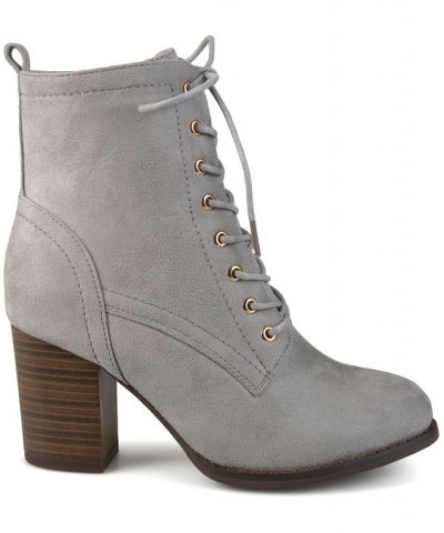 Women's Baylor Lace-up Booties Bone $44.00 Shoes