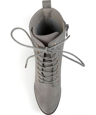 Women's Baylor Lace-up Booties Bone $44.00 Shoes