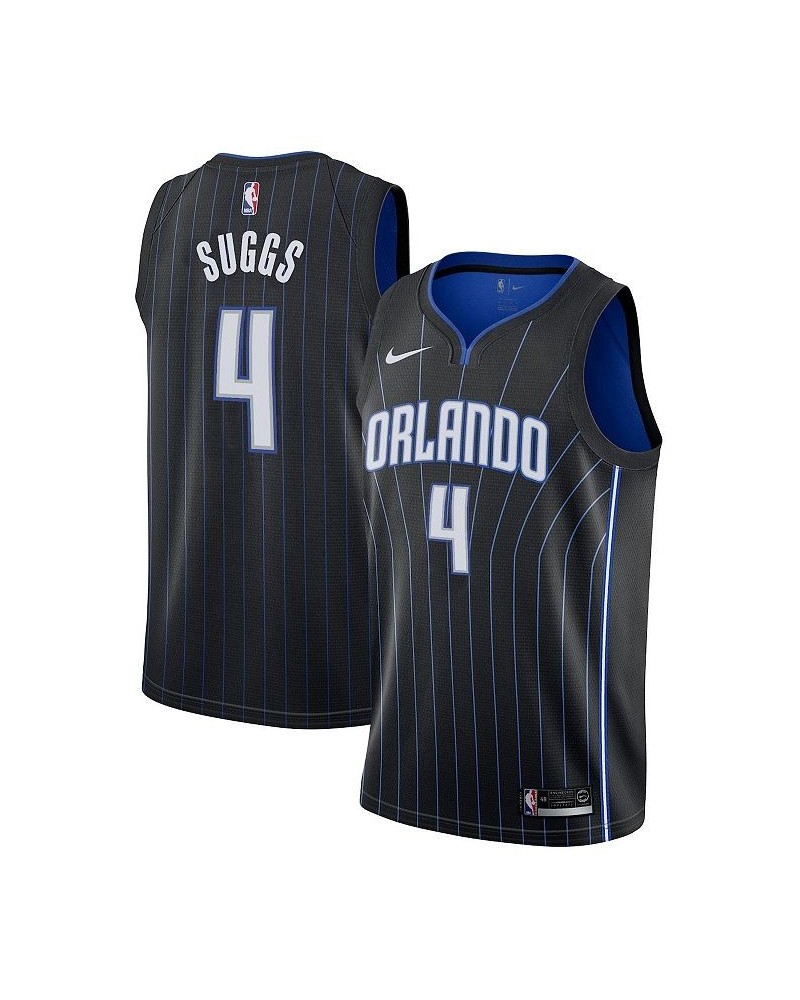 Men's Jalen Suggs Black Orlando Magic 2021 NBA Draft First Round Pick Swingman Jersey - Icon Edition $48.75 Jersey