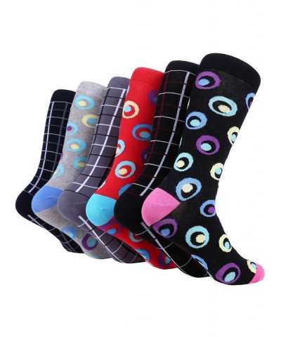 Men's Bold Designer Dress Socks Pack of 6 PD06 $15.98 Socks