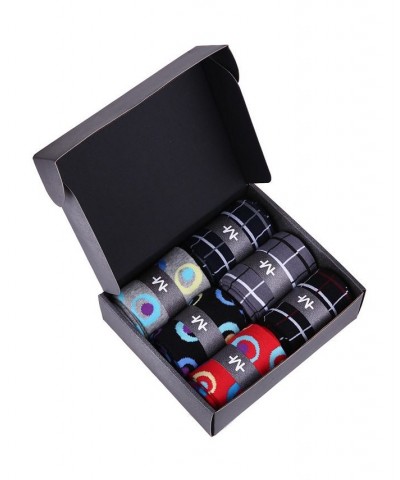 Men's Bold Designer Dress Socks Pack of 6 PD06 $15.98 Socks