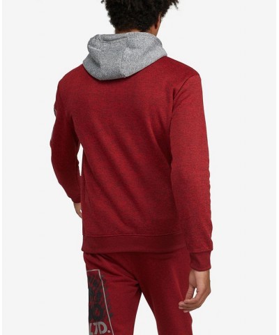 Men's Big and Tall Structural RHINO Hoodie Red $34.80 Sweatshirt