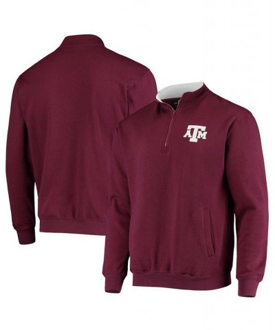 Men's Maroon Texas A M Aggies Tortugas Logo Quarter-Zip Jacket $27.00 Sweatshirt