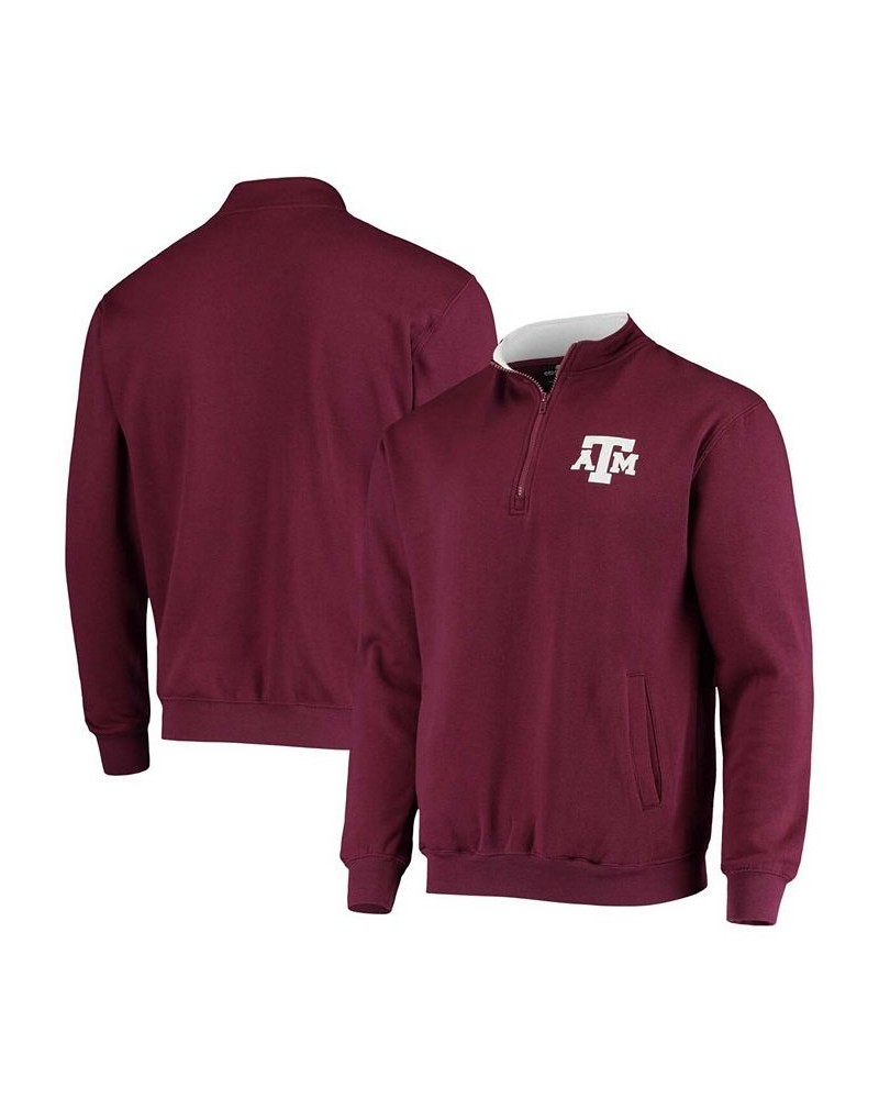 Men's Maroon Texas A M Aggies Tortugas Logo Quarter-Zip Jacket $27.00 Sweatshirt