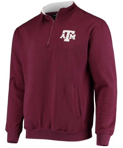 Men's Maroon Texas A M Aggies Tortugas Logo Quarter-Zip Jacket $27.00 Sweatshirt