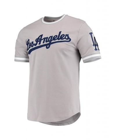 Men's Gray Los Angeles Dodgers Team T-shirt $40.80 T-Shirts