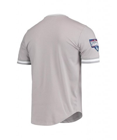 Men's Gray Los Angeles Dodgers Team T-shirt $40.80 T-Shirts