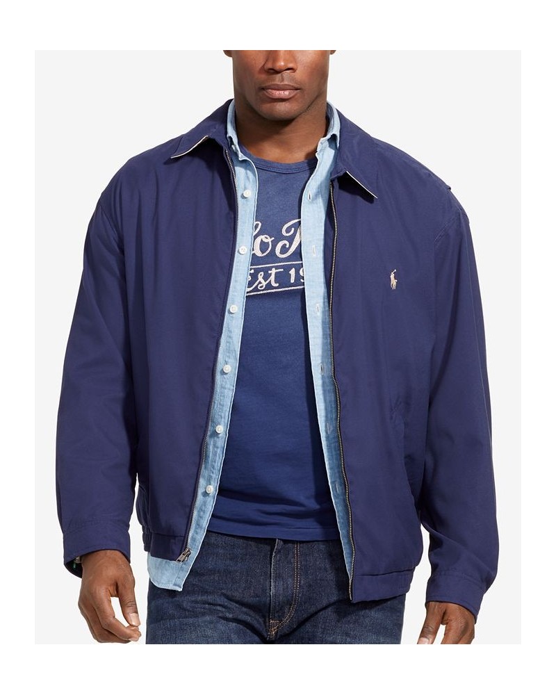 Men's Big & Tall Jackets, Bi-Swing Windbreaker Blue $80.10 Jackets