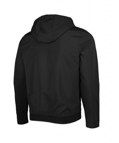 Men's Black Wisconsin Badgers Swoven Performance Full-Zip Jacket $63.00 Jackets