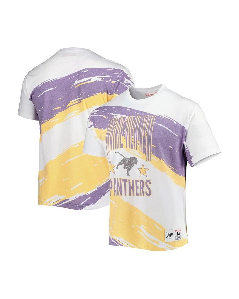 Men's White Prairie View A&M Panthers Paintbrush Sublimated T-shirt $27.30 T-Shirts