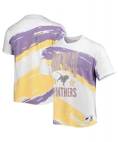 Men's White Prairie View A&M Panthers Paintbrush Sublimated T-shirt $27.30 T-Shirts