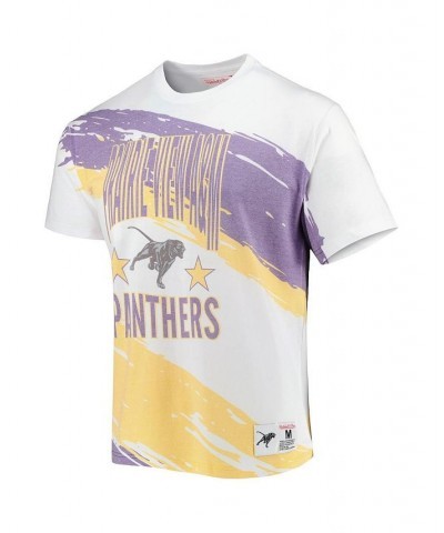 Men's White Prairie View A&M Panthers Paintbrush Sublimated T-shirt $27.30 T-Shirts