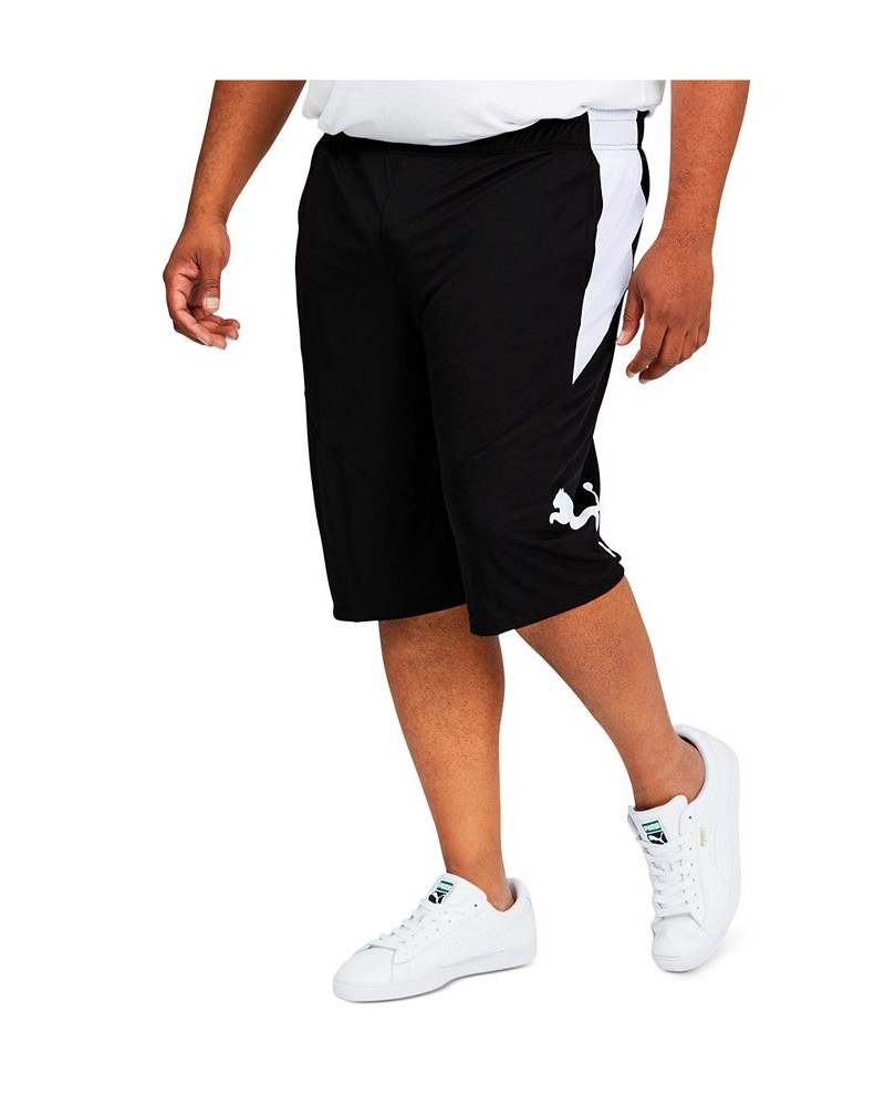 Big & Tall Men's 10" Training Cat Shorts Black $14.30 Shorts