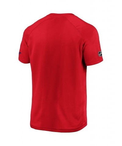 Men's Branded Red Washington Capitals Rink T-shirt $19.68 T-Shirts