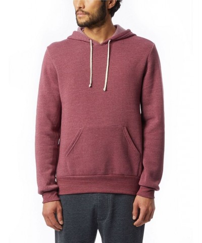 Men's Challenger Pullover Hoodie Burgundy $30.75 Sweatshirt