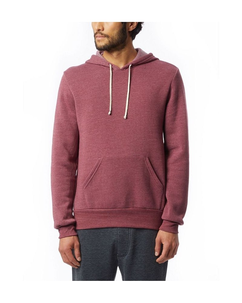 Men's Challenger Pullover Hoodie Burgundy $30.75 Sweatshirt